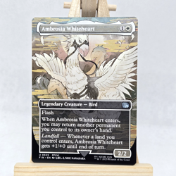 Ambrosia Whiteheart (Borderless) #325 (NM) Final Fantasy FIN Magic MTG Single - Image 1