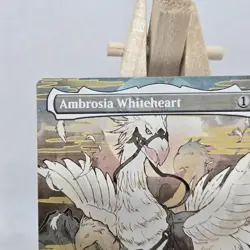 Ambrosia Whiteheart (Borderless) #325 (NM) Final Fantasy FIN Magic MTG Single - Image 3