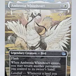 Ambrosia Whiteheart (Borderless) #325 (NM) Final Fantasy FIN Magic MTG Single - Image 5