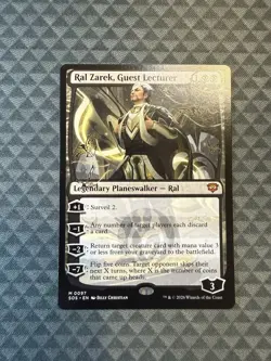 MTG Ral Zarek, Guest Lecturer #0097 Mythic Secrets of Strixhaven (SOS) - Image 1
