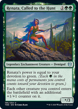 Renata, Called to the Hunt FOIL Theros Beyond Death NM Uncommon CARD ABUGames - Image 1