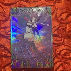 Shinobu Kocho Demon Slayer Fly Goddess Anime Foil ACG Girl Card Hot - Image 1