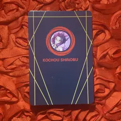 Shinobu Kocho Demon Slayer Fly Goddess Anime Foil ACG Girl Card Hot - Image 4