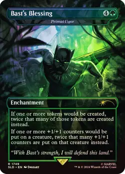 Primal Vigor Foil Marvel Secret Lair NM MTG - Image 1