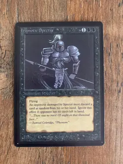 MTG - Hypnotic Specter - Beta - NM - Image 1