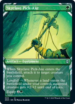 Skyclave Pick-Axe (Showcase) FOIL Zendikar Rising NM Showcase CARD ABUGames - Image 1