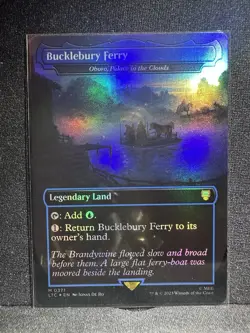Bucklebury Ferry (Oboro Palace in the Clouds) - MTG LTC M 0371 Ext Art Foil NM - Image 1