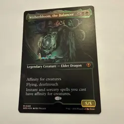 Witherbloom, the Balancer FOIL Borderless 288 Strixhaven SOS MTG Mythic Unplayed - Image 1