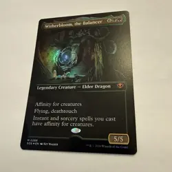 Witherbloom, the Balancer FOIL Borderless 288 Strixhaven SOS MTG Mythic Unplayed - Image 2