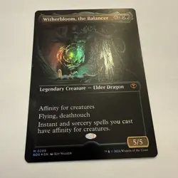 Witherbloom, the Balancer FOIL Borderless 288 Strixhaven SOS MTG Mythic Unplayed - Image 5