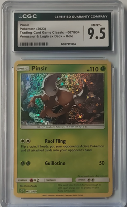 Pokemon Pinsir 007/034 Classic Collection Holo CGC 9.5 Trading Card Game 2023 - Image 1