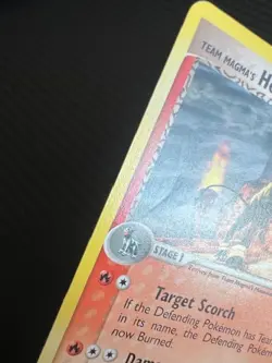 Pokemon TCG Team Magma's Houndoom 34/95 EX Team Magma vs Team Aqua MP/HP - Image 3