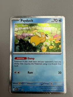 Pokemon TCG Psyduck 007 Promo Mega Evolutions Fresh from Blister NM - Image 1
