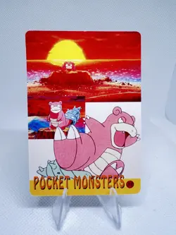 Pokemon Vintage Pocket Monsters Vending HOLO Prism Sticker 1999 Nintendo Japan - Image 2