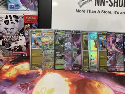 Pokemon Card Lot Of 15 OFFICIAL TCG NM Ultra Rares V’s, Ex’s, Trainer, + More! - Image 2