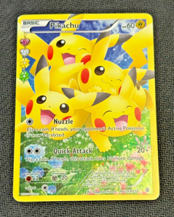 2016 Pokemon TCG PIKACHU RC29/RC32 FULL ART HOLO RARE RADIANT COLLECTION PLAYED - Image 1