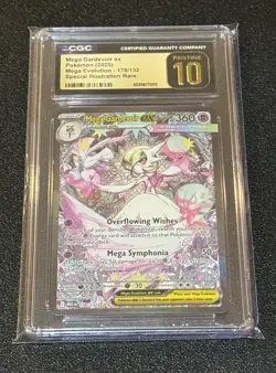 CGC 10 PRISTINE Mega Gardevoir EX 178/132 Special Illustration Rare Pokemon 💎 - Image 1