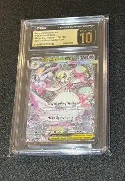 CGC 10 PRISTINE Mega Gardevoir EX 178/132 Special Illustration Rare Pokemon 💎 - Image 2