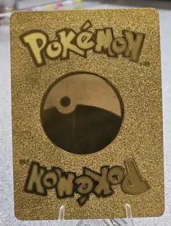 Blissey V Gold Foil Fan Art Vinyl Textured Collector Pokemon Card HP250 - Image 2