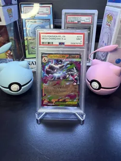 PSA 9 2025 Pokemon Mega Evolution Phantasmal Flames Mega Charizard X Ex #13 - Image 1