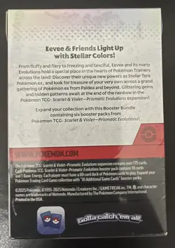 Pokemon Prismatic Evolutions Booster Bundle Box Factory Sealed! - Image 5