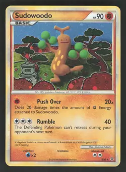 Sudowoodo 9/95 Holo Pokemon TCG Unleashed LP - Image 1