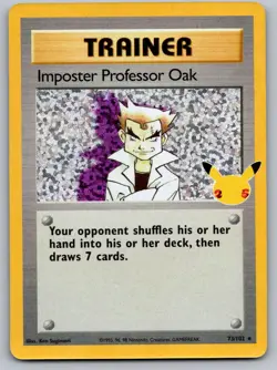 NM Imposter Professor Oak Celebrations: Classic Collection 73/102 Pokemon - Image 1