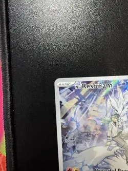 Pokemon N's Reshiram 167/159 Sv09: Journey Together Illustration Rare Holo - Image 3