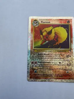 Pokemon Flareon 10/110 Legendary Collection Reverse Holo Holo Rare 2002 English - Image 3