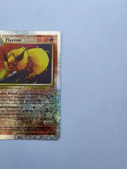 Pokemon Flareon 10/110 Legendary Collection Reverse Holo Holo Rare 2002 English - Image 4