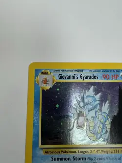 Pokemon Giovanni's Gyarados 5/132 Gym Challenge Holo Rare Stage 1 2000 English - Image 2