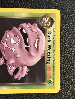 Pokemon Dark Weezing TCG Non-Holo Card 31/82 - Image 2