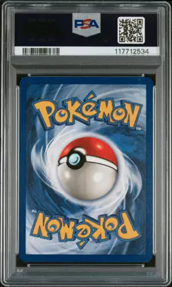 1999 POKEMON FOSSIL 1ST EDITION #60 GAMBLER PSA 9 - Image 2