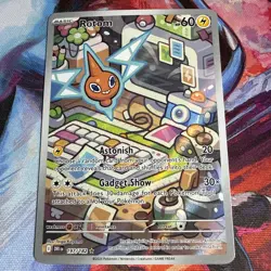 Rotom 197/182 Illustration Rare Destined Rivals Pokemon TCG Card NM - Image 1