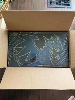 Pokemon Mega Charizard X Ultra Premium Collection (UPC) – OPEN Case of 4 - Image 1