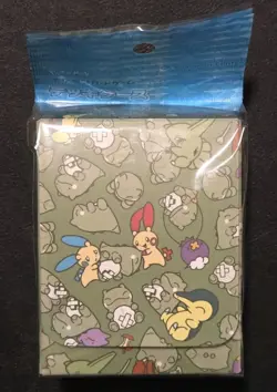 NEW OFFICIAL POKEMON CENTER JAPANESE POKEPARLE SUBSTITUTE DOLLS DECK BOX - Image 1