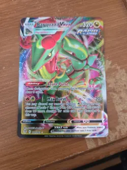 Pokemon Rayquaza VMAX Ultra Rare SWSH07: Evolving Skies 111/203 NM - Image 1