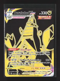 Pokemon SWSH12: Silver Tempest #TG30/TG30 Secret Rare,Holo Duraludon VMAX - Image 1