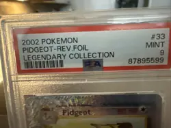 Pokemon TCG Pigeon Reverse Foil 2002 Legendary Collection - Image 2