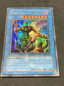 Yugioh The Masked Beast LON-001 Ultra Rare MP - Image 2