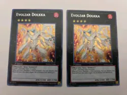 Evolzar Dolkka PHSW-EN086 Secret Rare Photon Shockwave 1st Edition Yu-Gi-Oh - 2x - Image 1