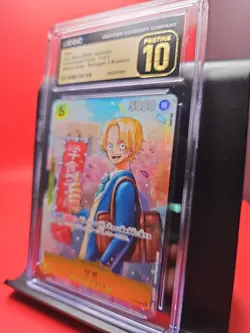 2024 One Piece Japanese Sabo Promo Saikyo Jump Strongest Brothers #P-073 CGC 10 - Image 2