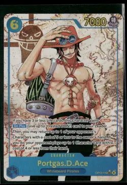 2025 One Piece Portgas D. Ace Carrying on His Will Alternate Art #119 - Image 1
