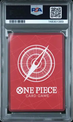 2025 ONE PIECE PROMOS DODGERS X ONE PIECE NIGHT #010 MONKEY D. LUFFY PSA 10 - Image 2