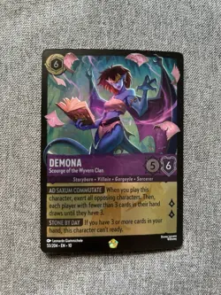Demona Scourge of the Wyvern Clan 55/204 Disney Lorcana Card Game NM - Image 2