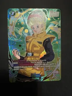 Bulma FB04-068 1st Anniversary Set Alternate Art Dragon Ball Super Card Game - Image 1