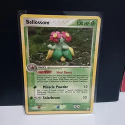 2 Pokemon card lot of Bellosom and Gloom ex hidden legends Yuka morii clay art - Image 2