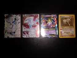 Vintage Pokemon Card Lot Reshiram 113 Rc22 Generations Hitmonlee Fossil Wotc DMG - Image 1