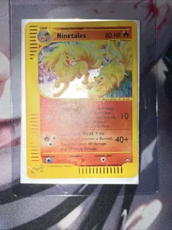Ninetales - H19/H32 - Pokemon Aquapolis Holo Rare Card MP~ SEE PICS AND DESCRIP - Image 4