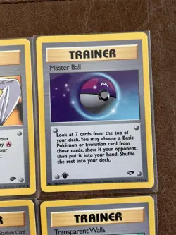 1st Edition Pokemon TCG Trainer Cards Lot Of 6 NM - Image 4